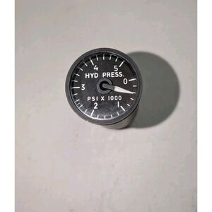 Bendix Corporation Hydraulic Pressure Indicator Gauge Aviation 96774 18-1501